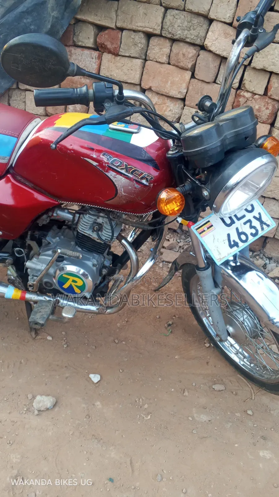 Bajaj Boxer 100 2020 Red