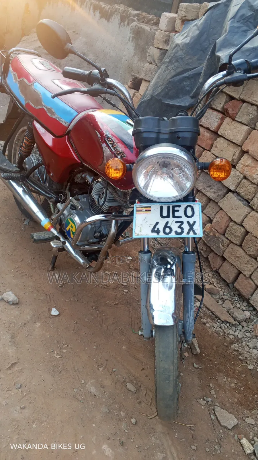 Bajaj Boxer 100 2020 Red