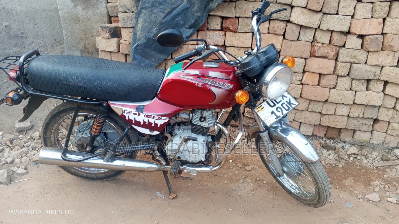 Bajaj Boxer 100 2020 Red