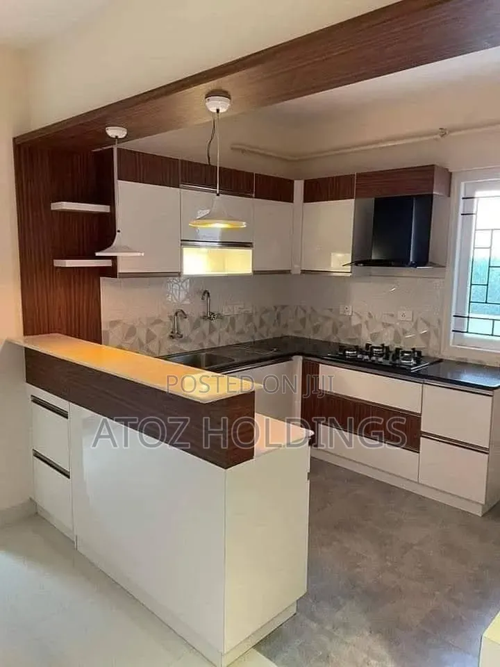 Kitchen Cabinets Made on Order at Site 880,000/- Per Running Meter