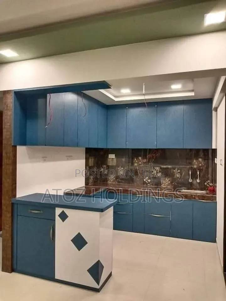 Kitchen Cabinets Made on Order at Site 880,000/- Per Running Meter