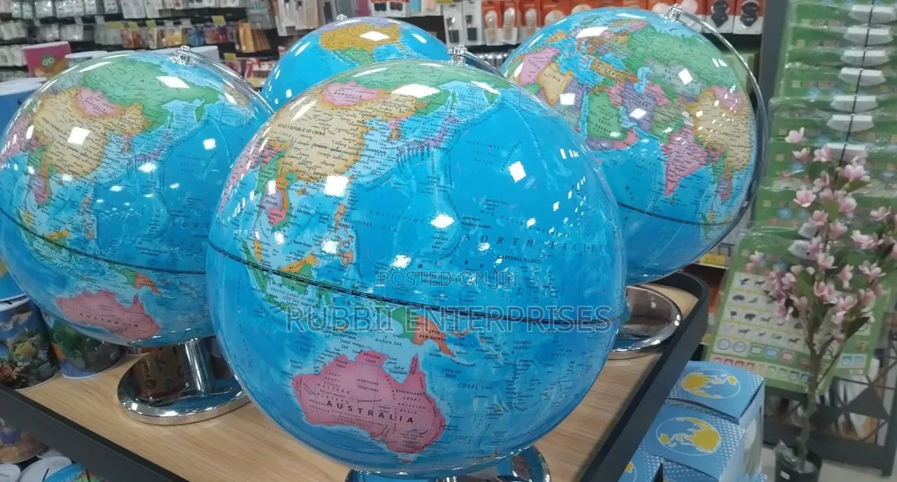 Blue Ocean Desktop World Globes
