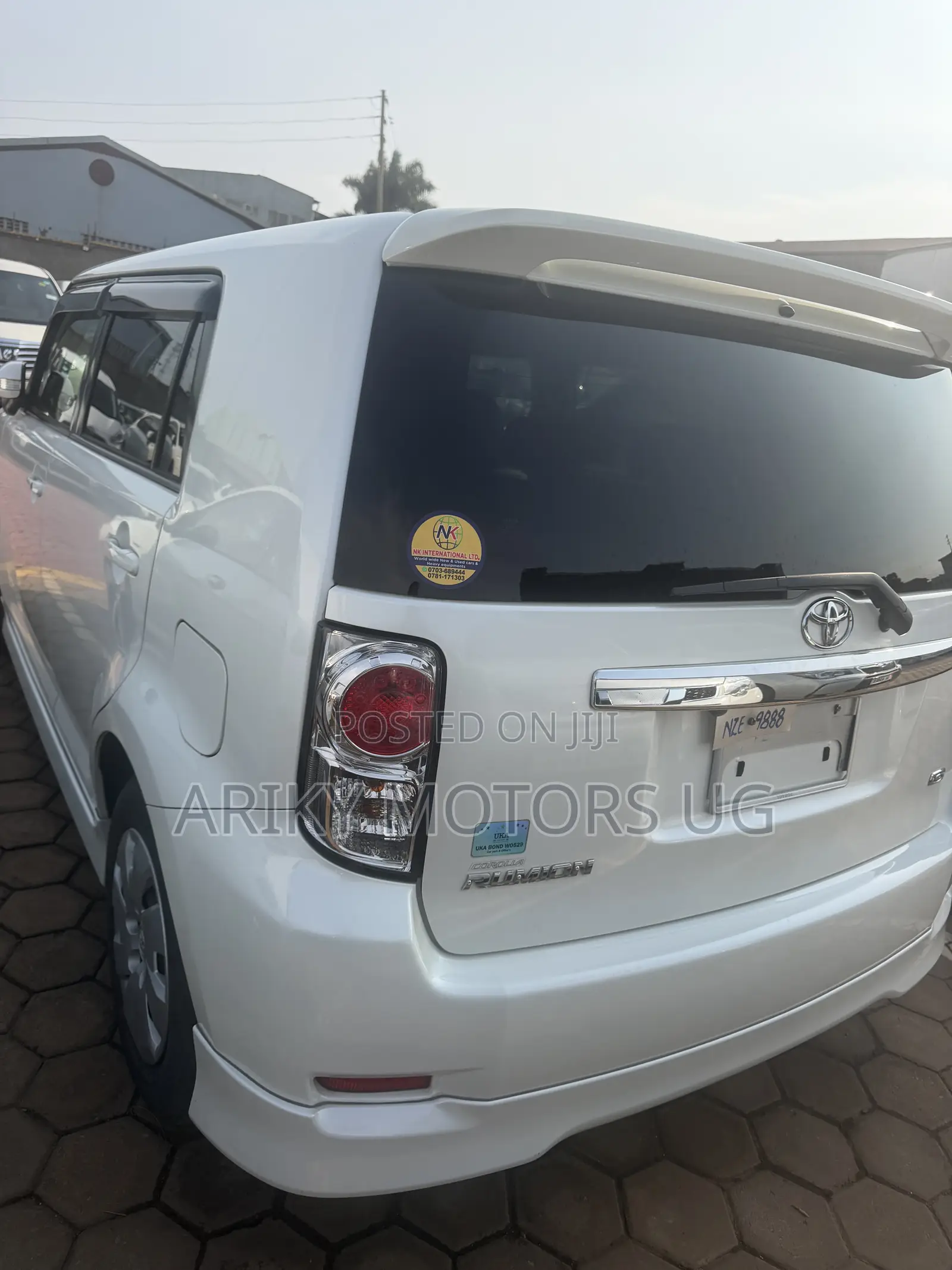 Toyota Rumion 2024 White