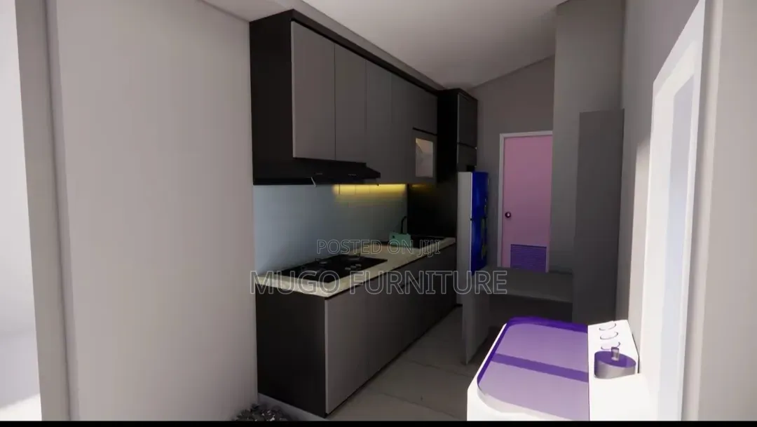Deep Gray Executive Kitchen Units