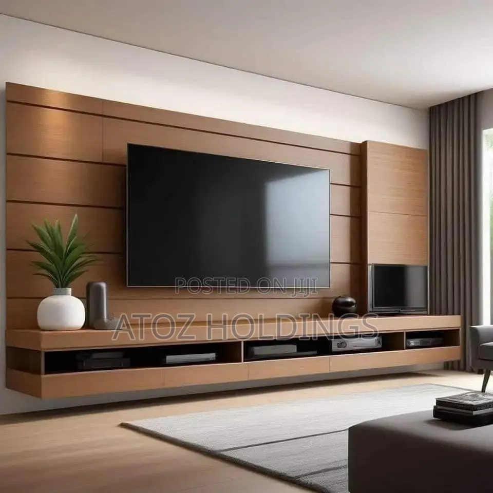 Heavy Duty Wall Unit TV Stands in Any Colour From 2,300,000/-
