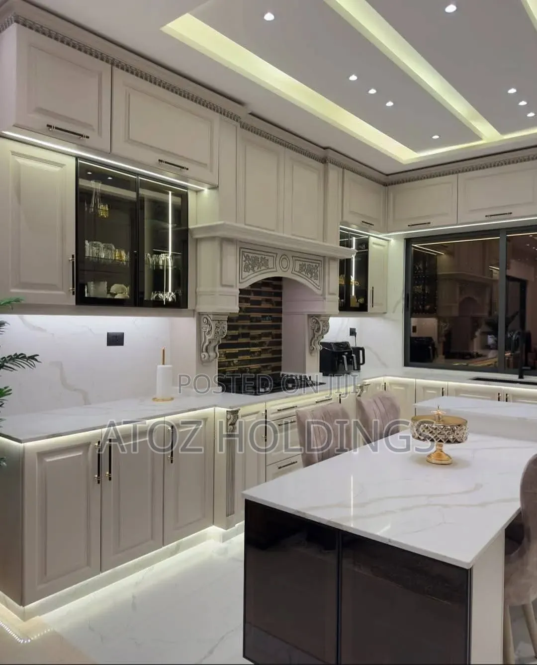 Executive Modern Kitchen Cabinets From 1,100,000/- Per Running Meter