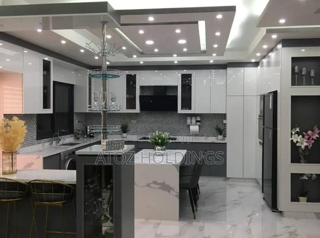 Executive Modern Kitchen Cabinets From 1,100,000/- Per Running Meter
