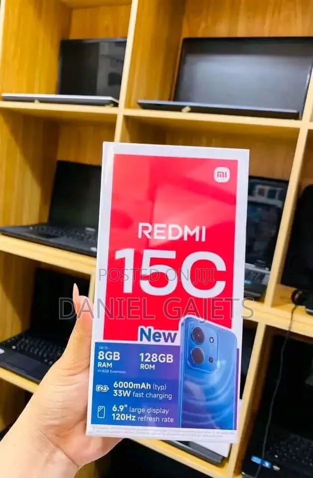 New Xiaomi Redmi 15C 4G 256 GB Black