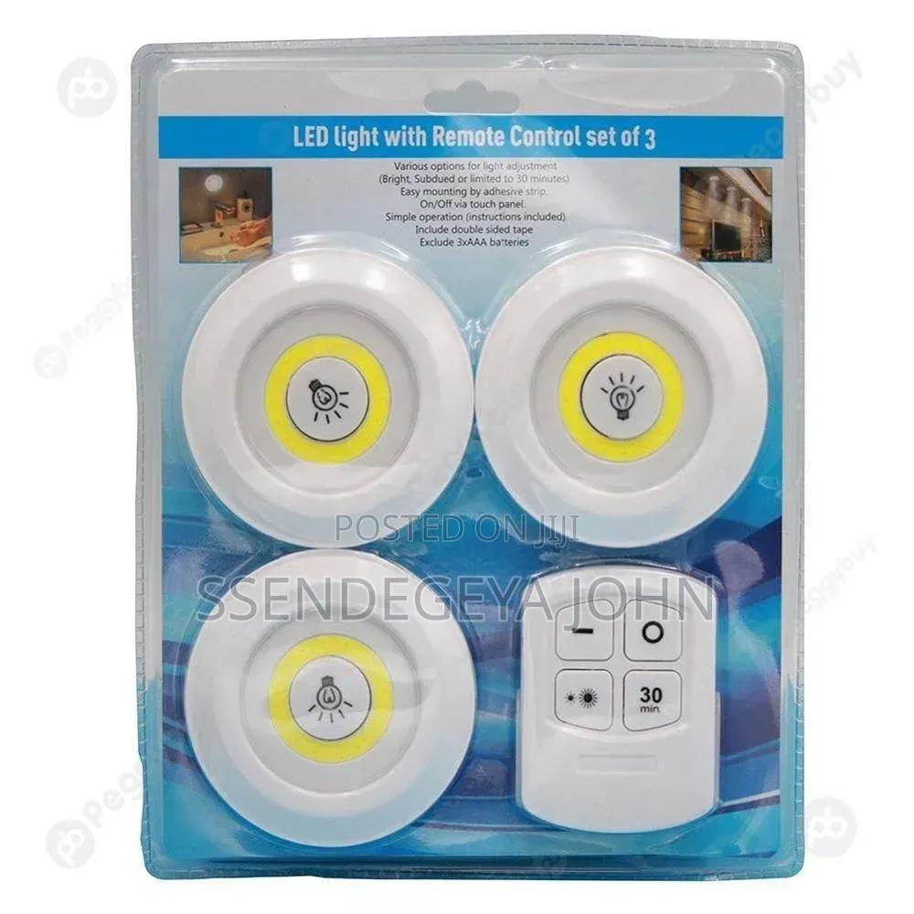 Generic LED Light With Remote Control Set