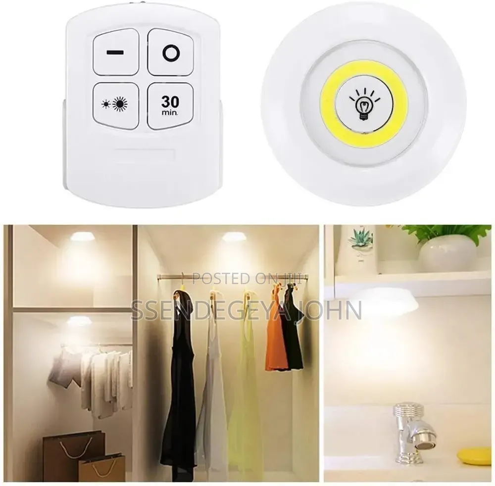 Generic LED Light With Remote Control Set