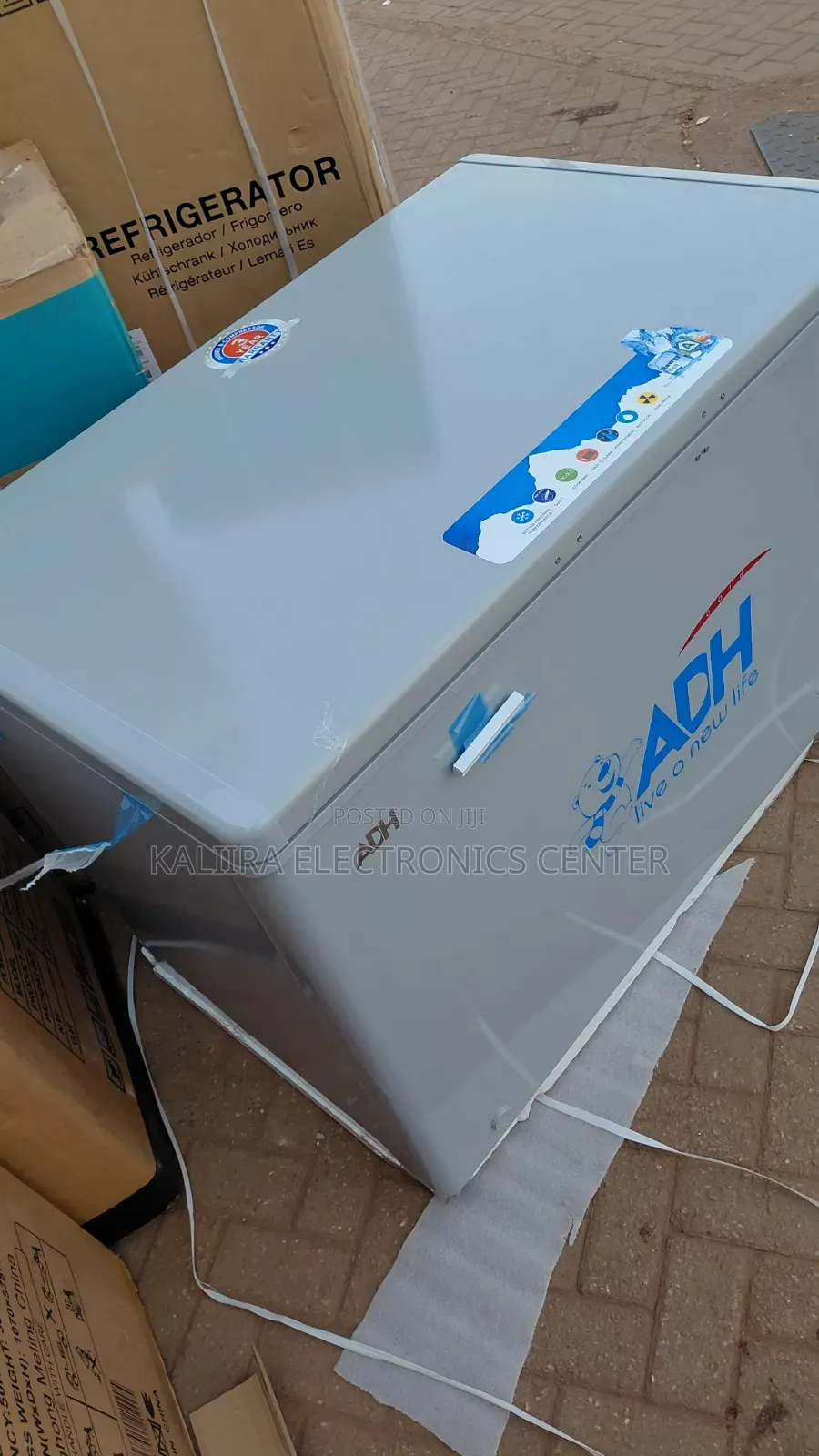Big Freezer Gray Colour