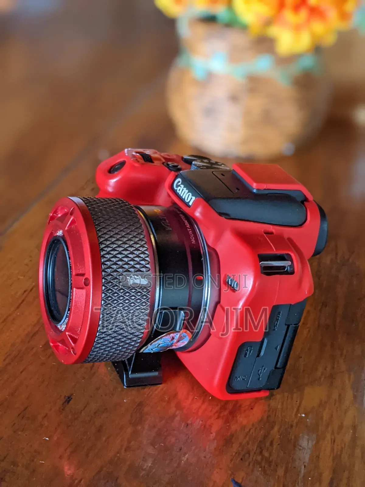 Canon R10 and 24mm Red Cinema Lens