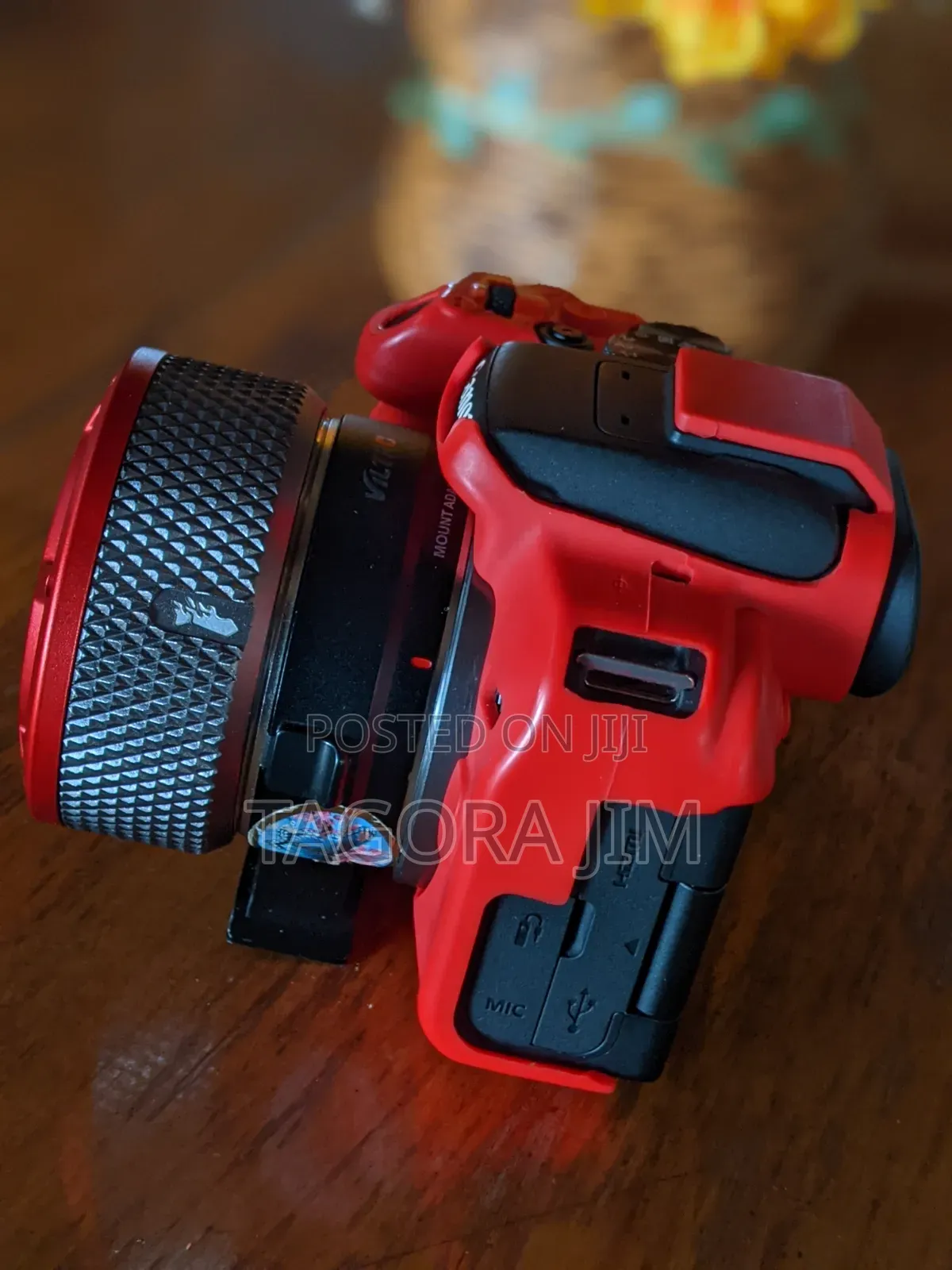 Canon R10 and 24mm Red Cinema Lens
