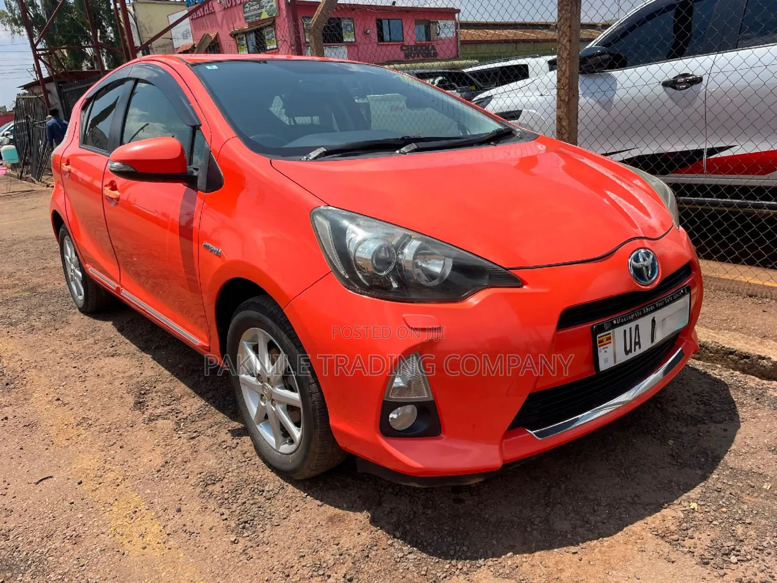 Toyota Aqua 2012 Orange