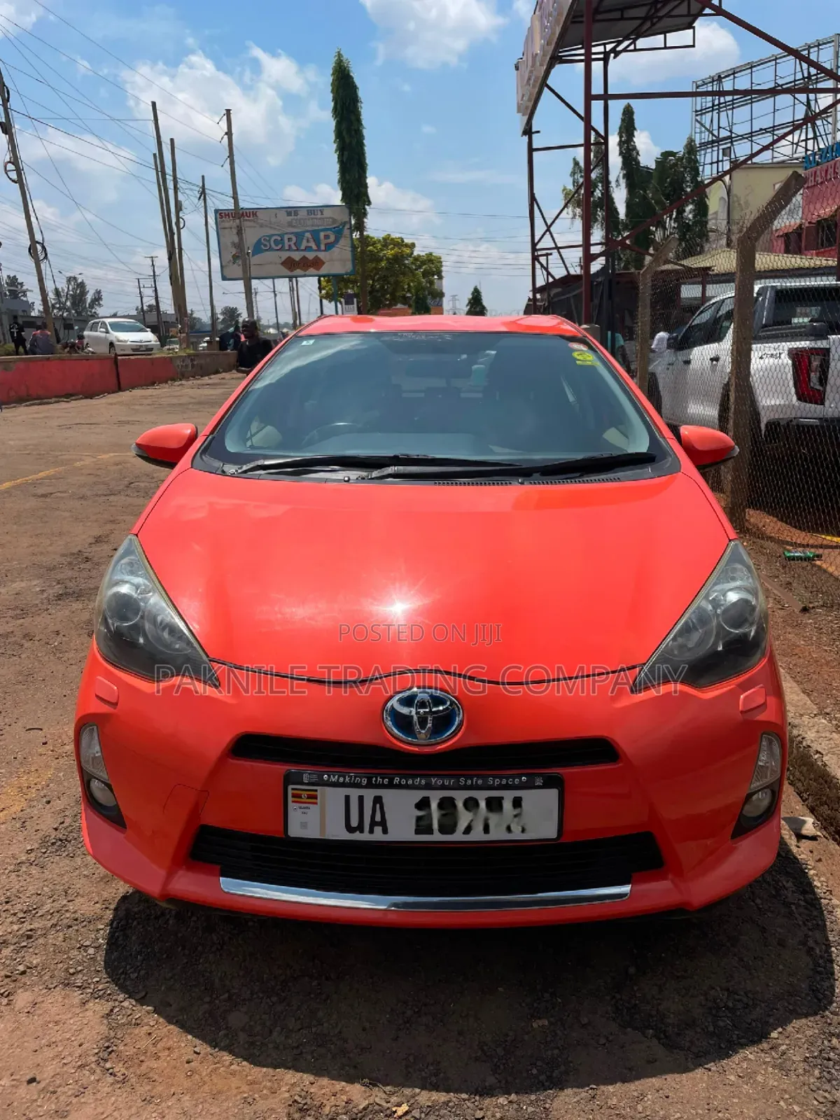 Toyota Aqua 2012 Orange
