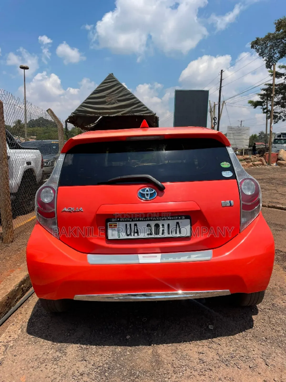 Toyota Aqua 2012 Orange
