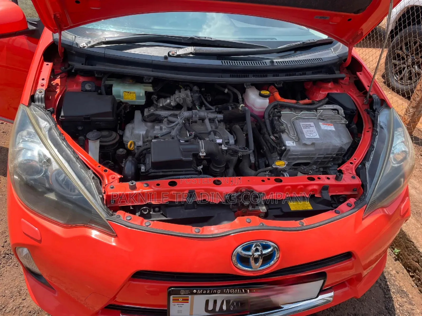 Toyota Aqua 2012 Orange