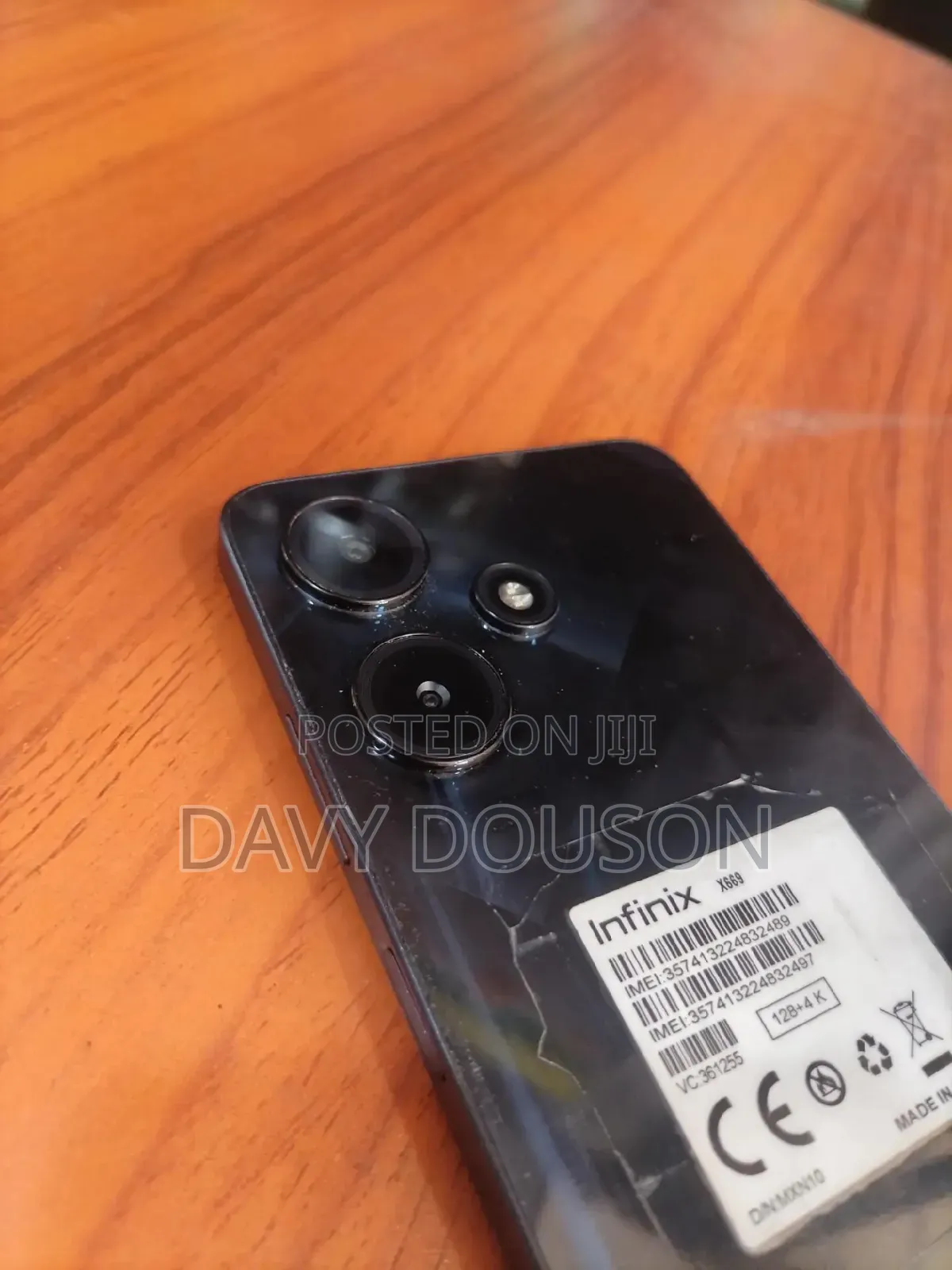 Infinix Hot 30i 128 GB Black