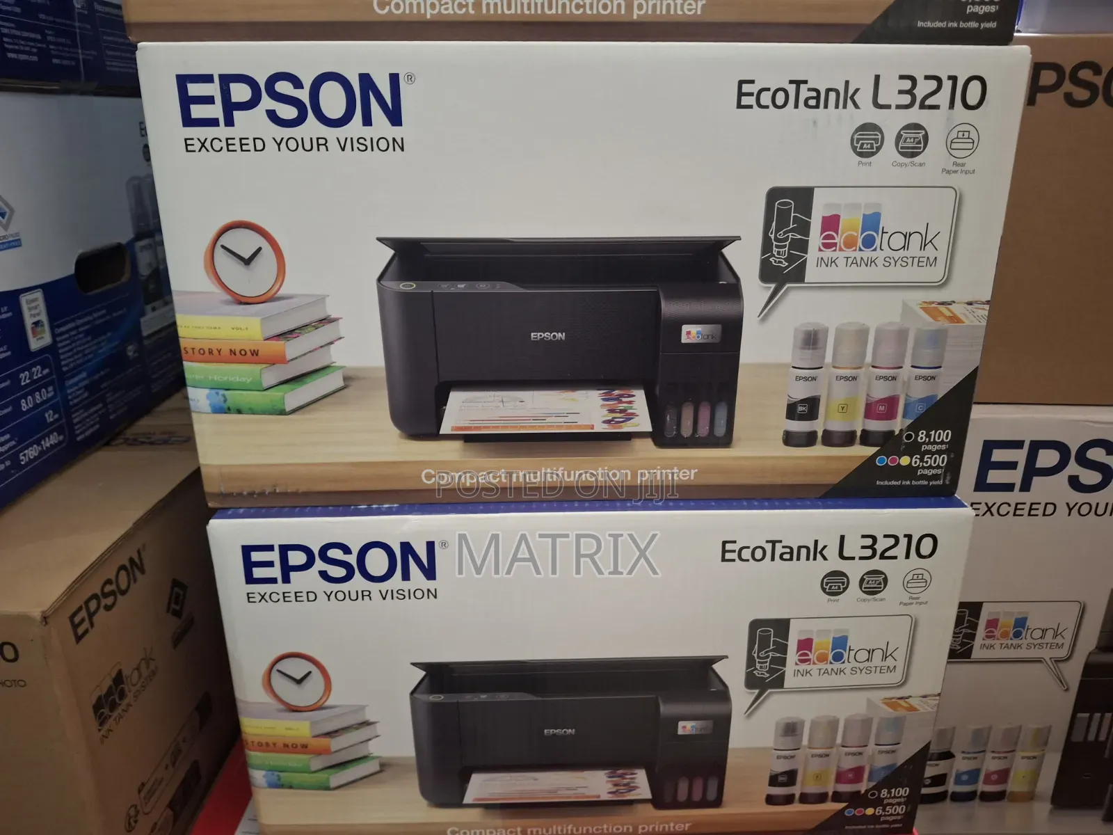 Epson EcoTank L3250/L3210 A4 Wi-Fi All-in-One Ink Tank Printer