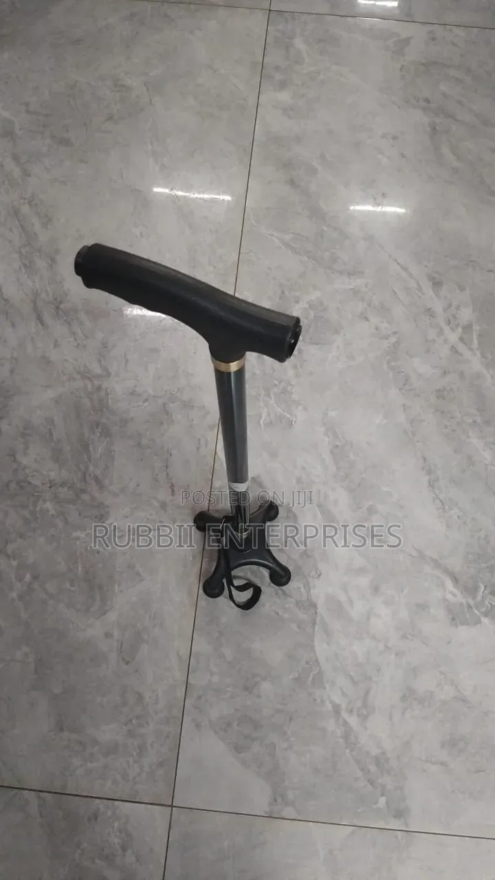 Adjustable Walking Stick 4 Standing Legs