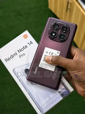 New Xiaomi Redmi Note 14 Pro 256 GB Black