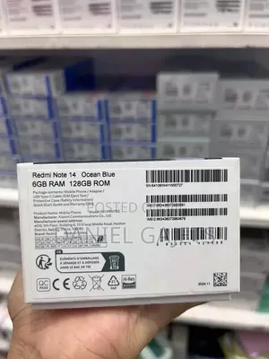 New Xiaomi Redmi Note 14 Pro 256 GB Black