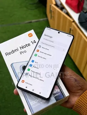 New Xiaomi Redmi Note 14 Pro 256 GB Black