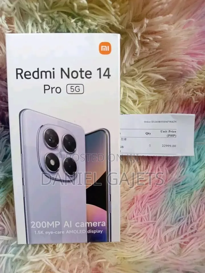 New Xiaomi Redmi Note 14 Pro 256 GB Pink