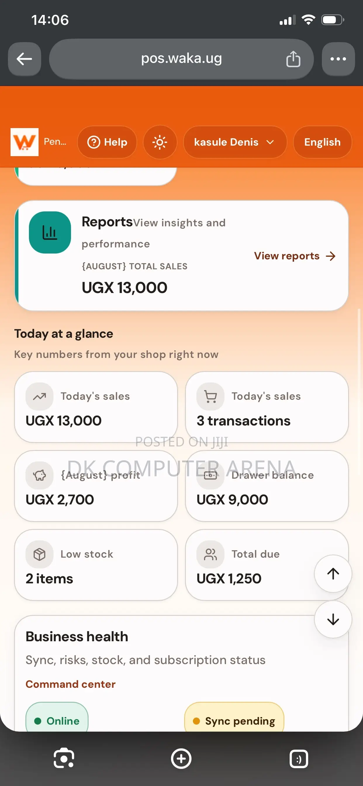 wakaPOS (Free Pos System) Available Playstore