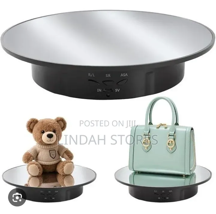 360 Degree Motorized Rotating Display Stand