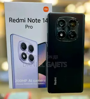 New Xiaomi Redmi Note 14 Pro 256 GB Black