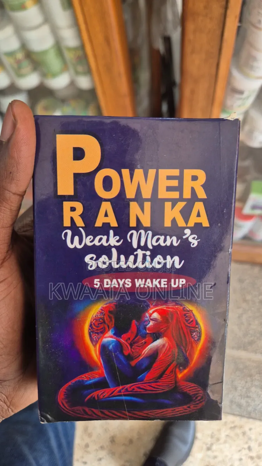 Power Ranka Men’s Herbal Vitality Performance Formula 5 Days Wake Up