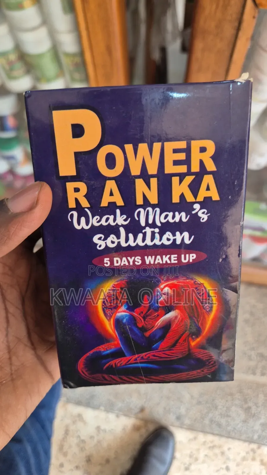 Power Ranka Men’s Herbal Vitality Performance Formula 5 Days Wake Up