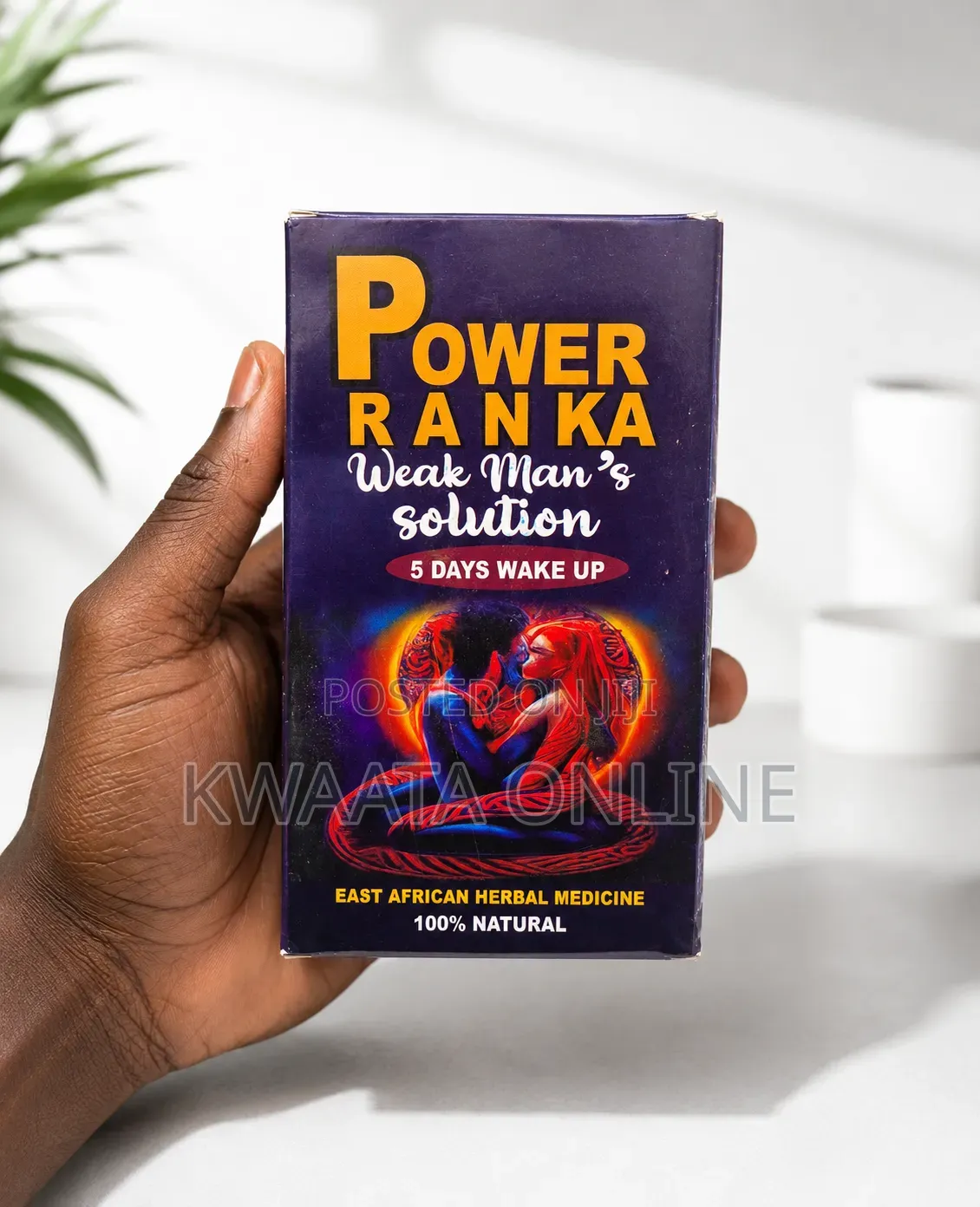 Power Ranka Men’s Herbal Vitality Performance Formula 5 Days Wake Up