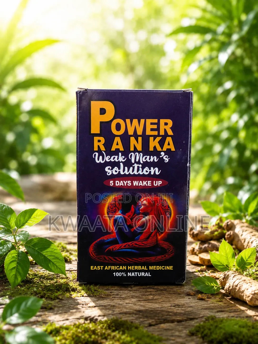 Power Ranka Men’s Herbal Vitality Performance Formula 5 Days Wake Up