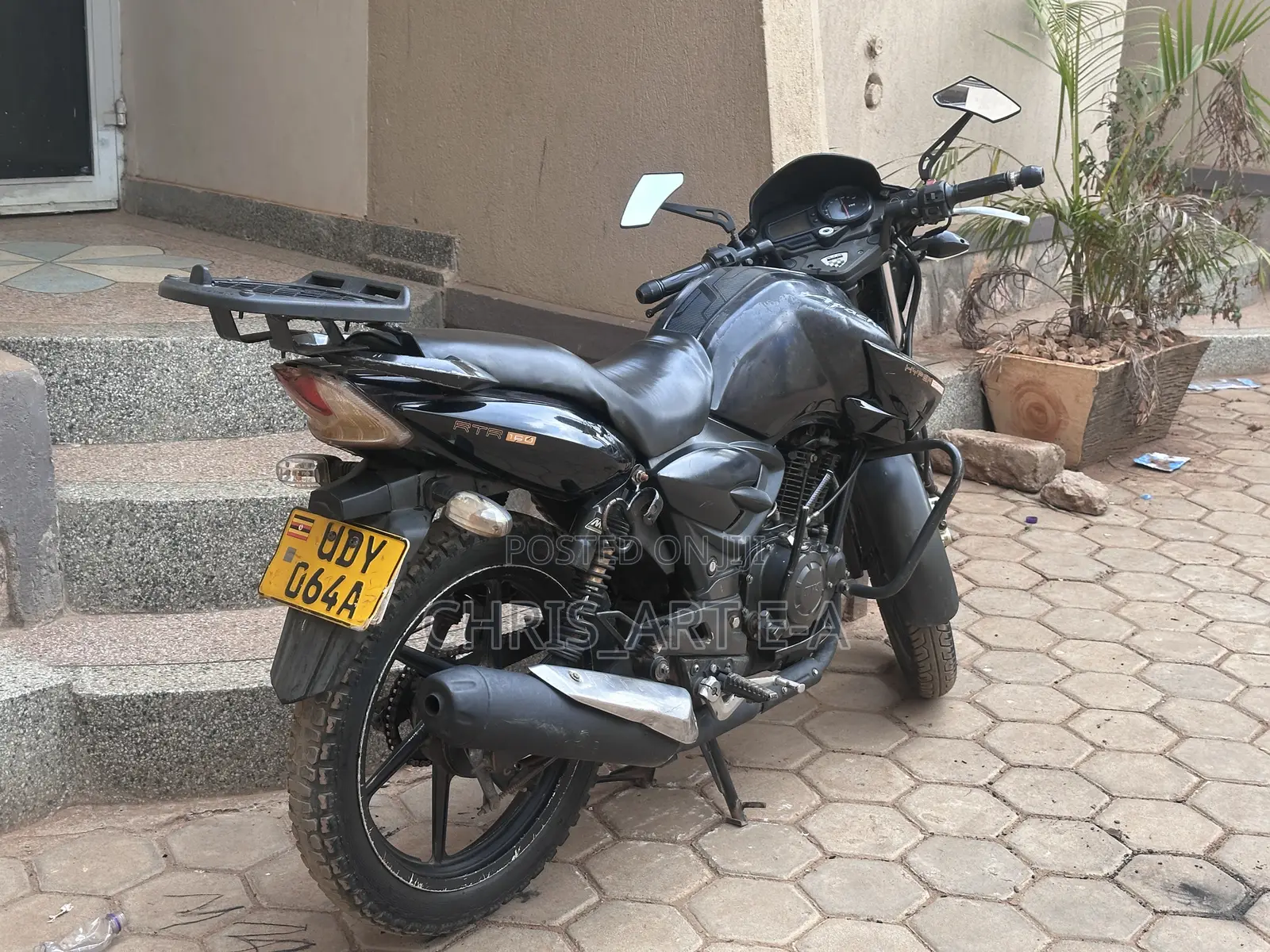 TVS Apache RTR 160 4V 2015 Black