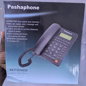 Pashaphone Corded Office Desktop Landline Phone