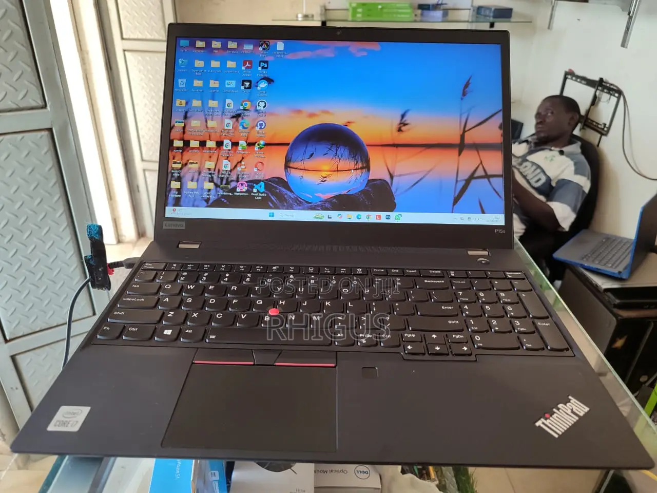 Laptop Lenovo ThinkPad P15s 32GB Intel Core i7 SSD 1T