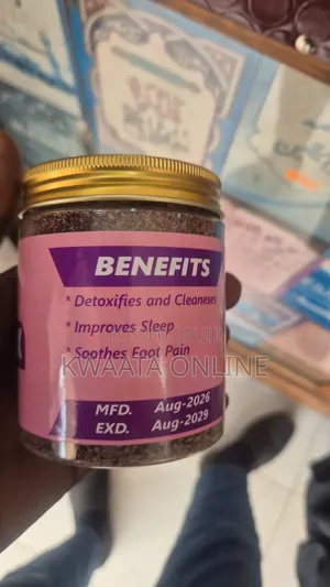 Lure Herbal Foot Detox Bath Salt, Relaxation Soothing Foot Soak