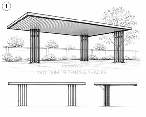 Modern Heavy-Duty Steel Shade