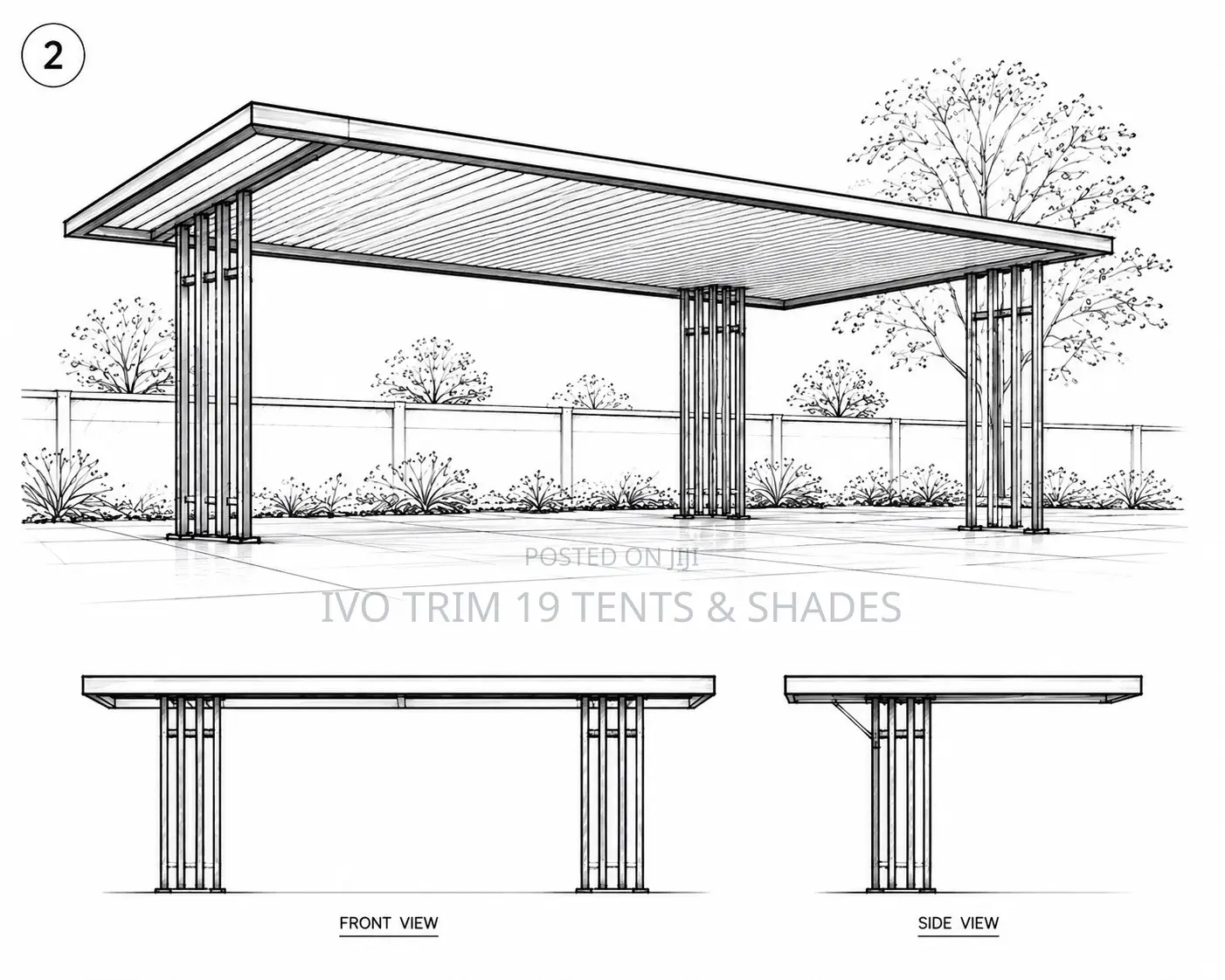 Minimalist Carport