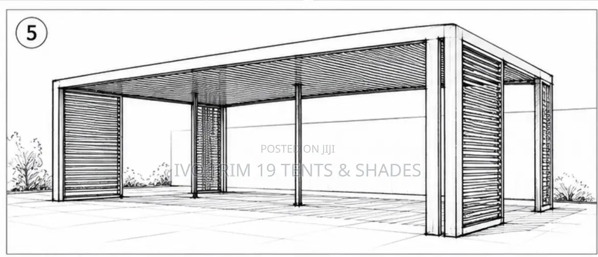 Modern Minimalist Pergola