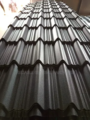 Iron Sheets G.28 Mat Roofings Supertile Black
