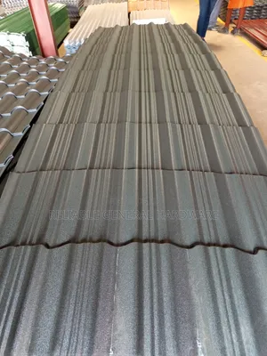 Iron Sheets G.28 Mat Roofings Supertile Black