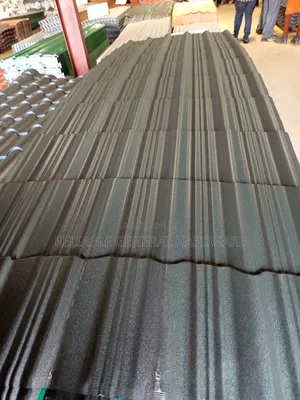 Iron Sheets G.28 Mat Roofings Supertile Black