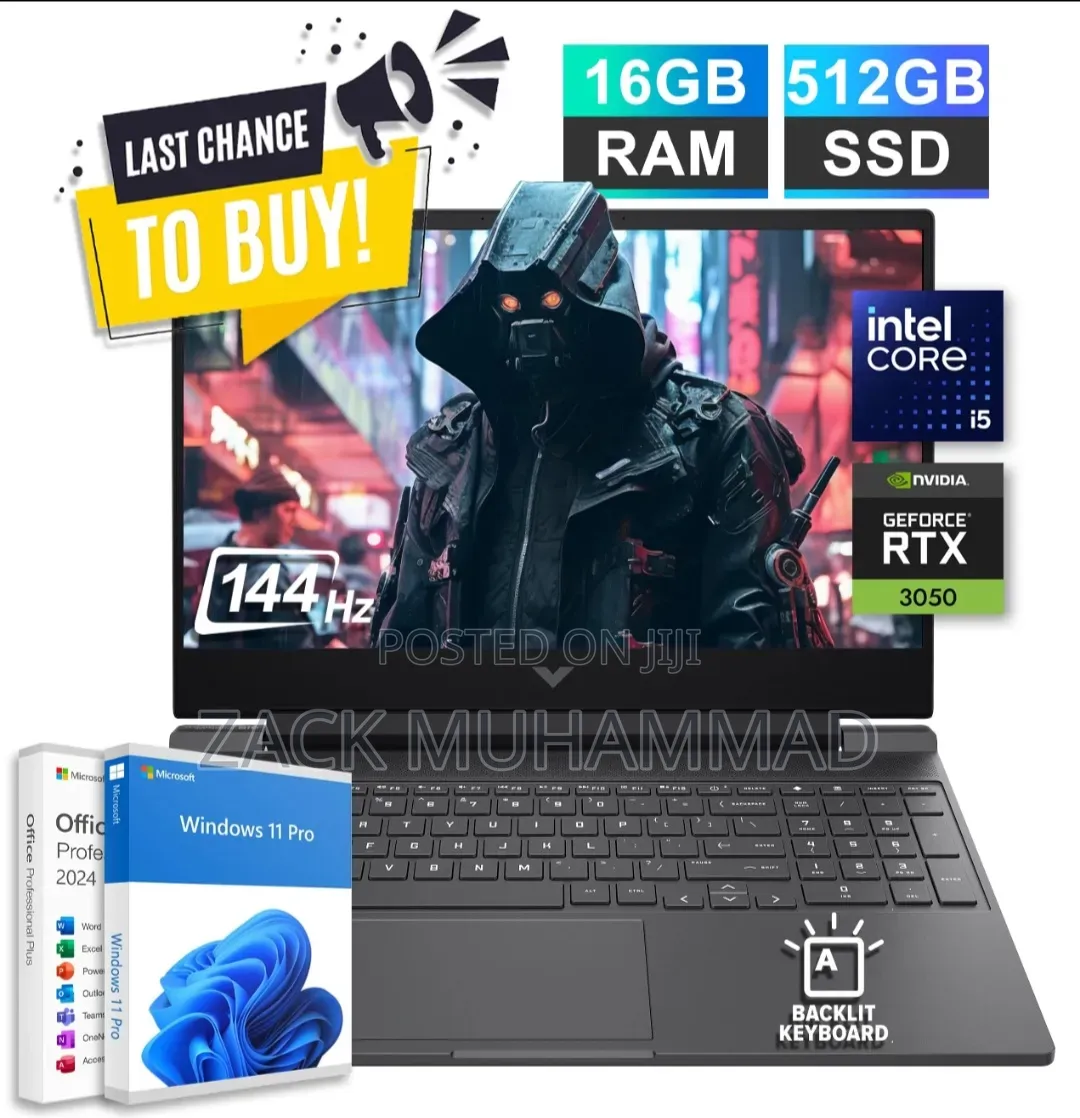 Laptop HP Victus 15 16GB Intel Core i5 SSD 512GB
