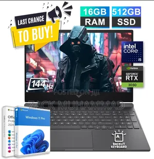 Laptop HP Victus 15 16GB Intel Core i5 SSD 512GB