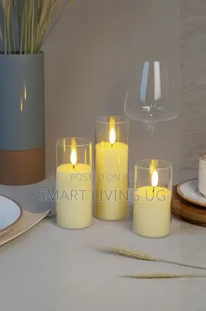 Realistic Flameless LED Candles – Home Event Decorations 24