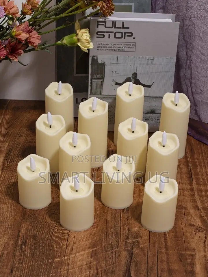 Battery Powered LED Candles – Warm Cozy Light 26