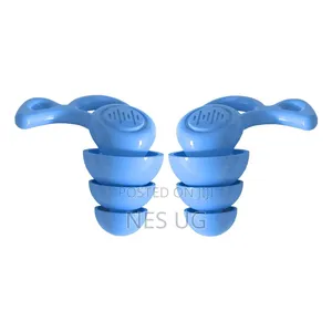 1Pair Reusable Ear Plugs for Noise Cancellation - Blue